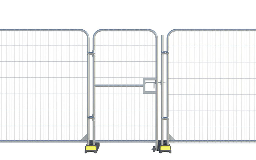 Anti-Climb Pedestrian Gate for Temporary Fencing