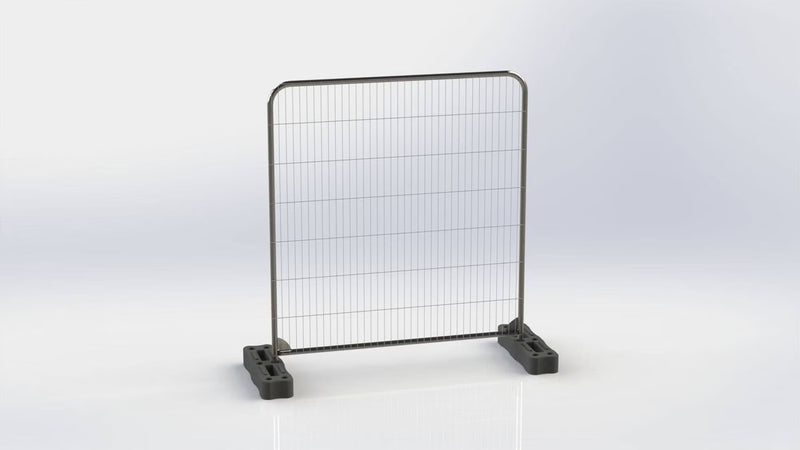 1750mm wide half width anti-climb panel