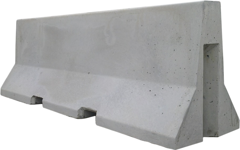 Concrete Jersey Barrier 2.5m
