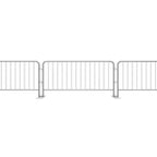 Crowd Control Barrier  - Bar Leg