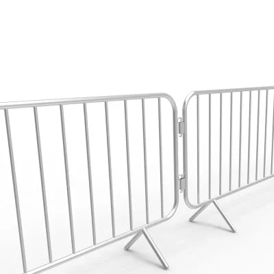 Crowd Control Barrier with Fixed Leg