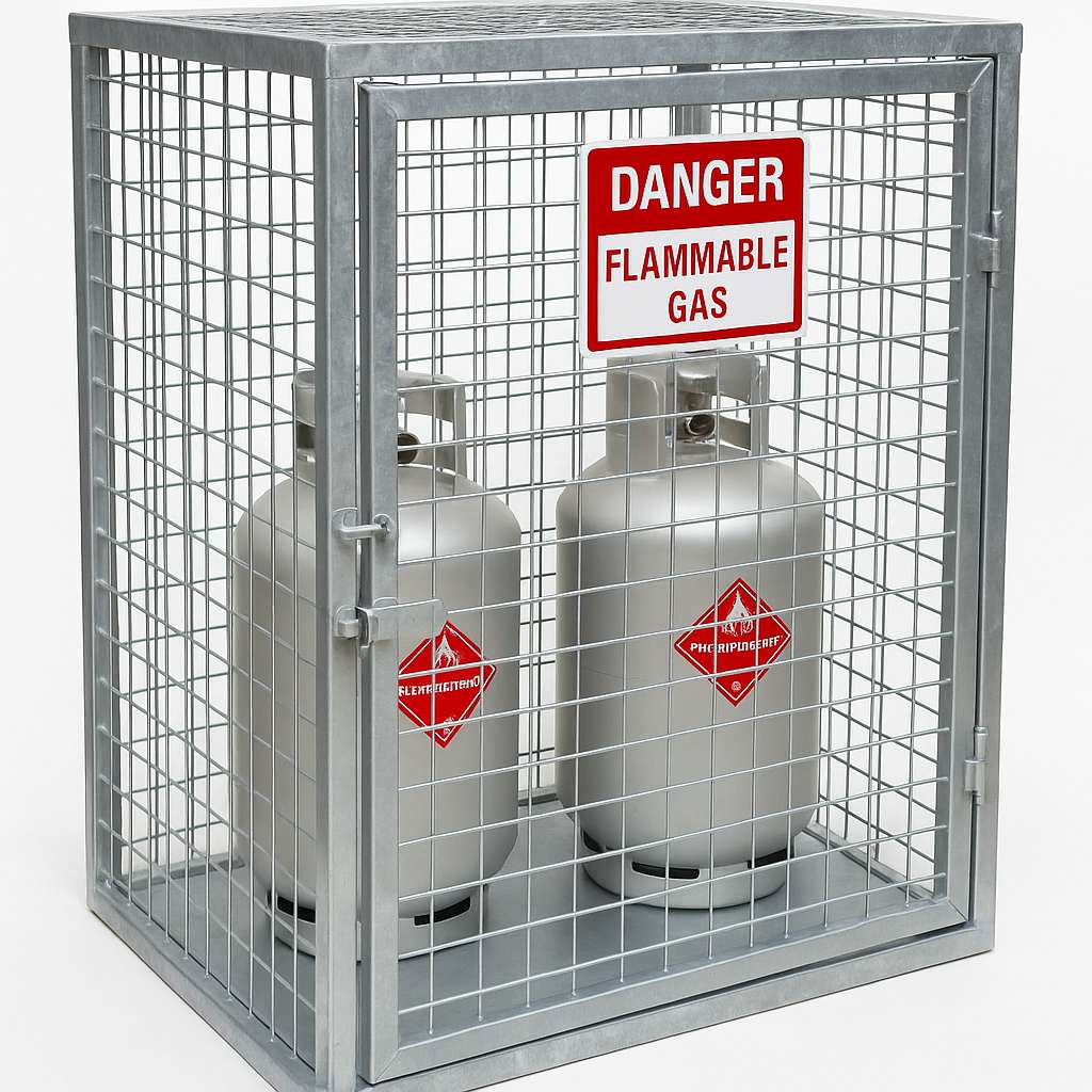 Gas Bottle Cages