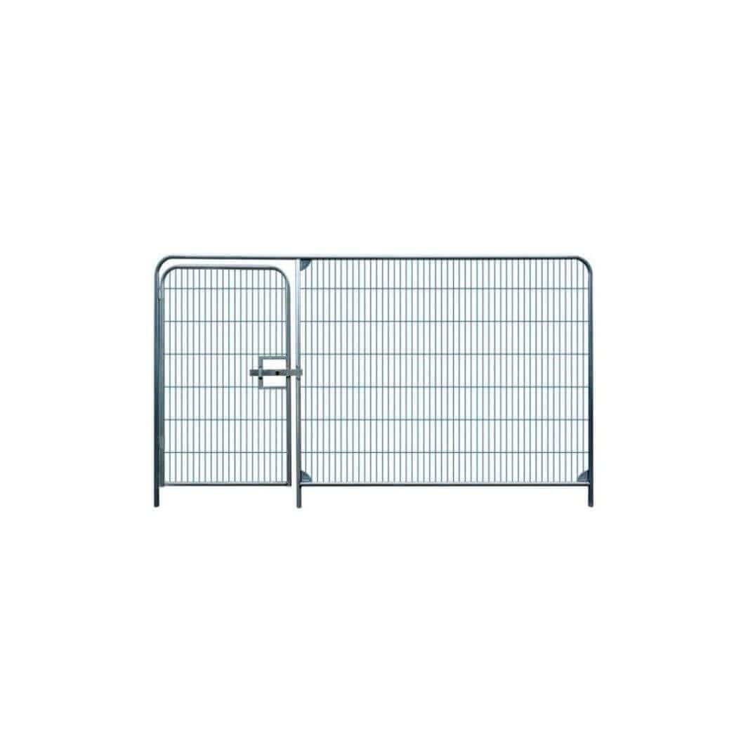 AB Temporary Fencing | INTEGRATED PEDESTRIAN GATE WITHIN TEMPORARY FENCE PANEL