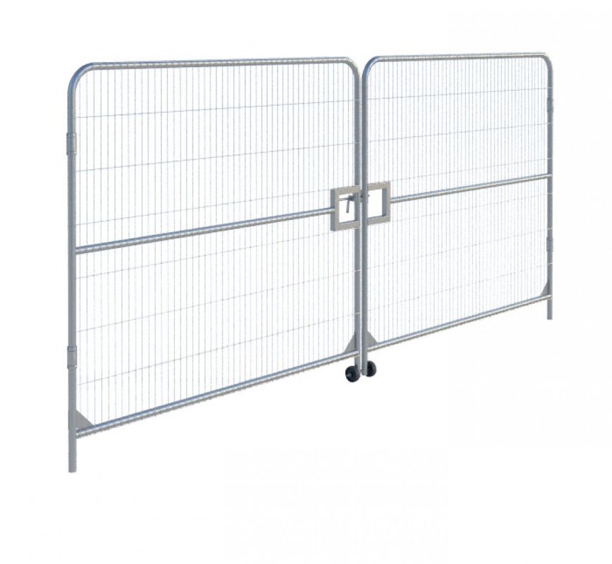 Anti-Climb Vehicle Gate