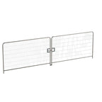 AB Temporary Fencing | ROUND TOP VEHICLE GATE 